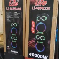اسپیکر 40000وات لایف بدون ایراد یک ماه کارکرده|سیستم صوتی خانگی|اشنویه, |دیوار