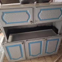 کابینت فلز قدیمی با هود و سینگ