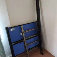 صندلی راک و تخت فلزی تک نفره.توضیحات توجه شود|مبلمان خانگی و میز عسلی|همدان, |دیوار