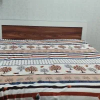 تخت دونفره تمامmdf دورنگ