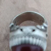 انگشتر نقره فیروزه وعقیق چهار مهر|جواهرات|اسلام‌‌آباد غرب, |دیوار