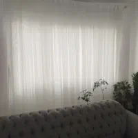 پرده حریر و آستر پذیرایی