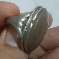 انگشتر دستساز عتیقه بانگین مصور سلیمانی