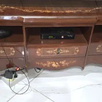 کنسول و آینه معرق کاری|بوفه، ویترین، کنسول|ری, ولی آباد|دیوار