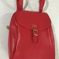 کیف کوله قرمز اناری