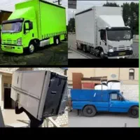 حمل اساس منزل با کامیون وکارگران در کمترین زمان