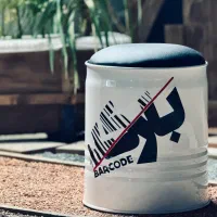 پاف فلزی بشکه ای - طرح و رنگ انتخابی شما|صندلی و نیمکت|هشتگرد, هشتگرد قدیم|دیوار