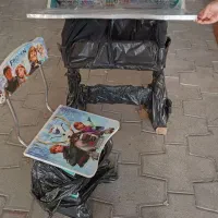 میز تحریر دانش آموزی با صندلی درحدنو|میز تحریر و کامپیوتر|چالوس, |دیوار