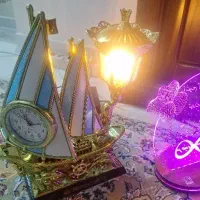 چراغ خواب ساعت دار