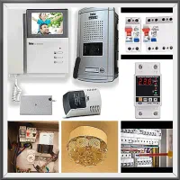 نصب ایفن صوتی و تصویری و فیوز و لوستر وغیره