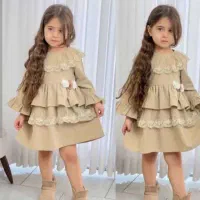 پیراهن یقه تور