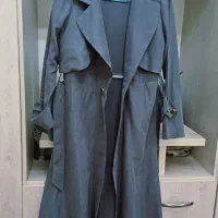 مانتو مجلسی مخمل طوسی مزوندوز سایز۴۰|لباس|ری, دیلمان|دیوار