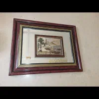 تابلو اصل ایتالیا نقره کاری شده