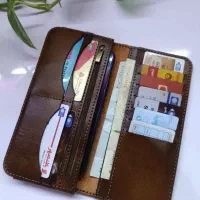 کیف پول چرم گاوی