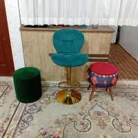 صندلی دکوری و جک دار