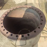 تنور داغ نان داغ با وردنه