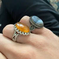 انگشتر عقیق و شجر|جواهرات|اردکان, |دیوار