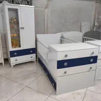 سیسمونی تخت و کمد نوزاد دراور بچه اتاق کودک ی