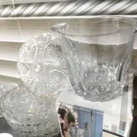 فروش تعدادی ظرف شیشه وبلور|ظروف سرو و پذیرایی|قهدریجان, |دیوار