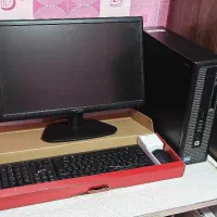 سیستم خانگی کامل با مانیتور و موس و کیبورد