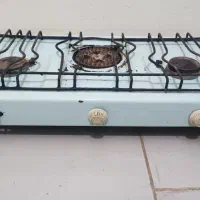 گاز رومیزی لعابی 3 شعله