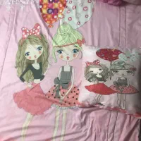 روتختی با پرده و‌کوسن ست