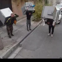 حمل بار و اثاثیه منزل کارگرخالی بسته بندی با تضمین