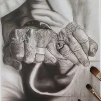 آموزش سیاهقلم(هایپررئال) و مدادرنگی