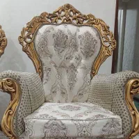 مبل ۷ نفره سلطنتی|مبلمان خانگی و میز عسلی|شریف‌آباد, |دیوار