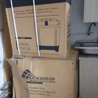 ماشین لباسشویی دوقلو نو وگاز 5شعله نو