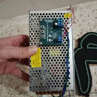 تابلو چشمک زن در حد نو|ریسه و چراغ تزئینی|هشتگرد, شهرک راه آهن|دیوار