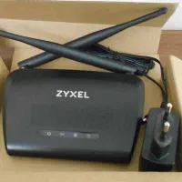 روتر و اکسس پوینت زایکسل مدل NBG-418Nv2، در حد نو