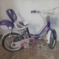 یک عدد دوچرخه دخترانه 16 در حد نو