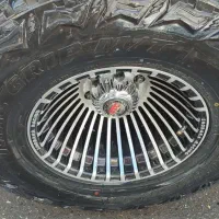 رینگ و لاستیک آفرود رینگ 15درحد صفر