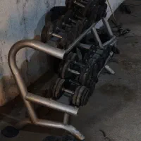 سنگ دمبل کار کرده|تجهیزات ورزشی|مشهد, همت آباد|دیوار