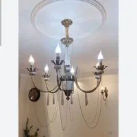 لوستر/مدل تک دوبل/جنس بدنه سنگ مرمر/