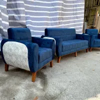 مبل ۷ نفره سیلور آپارتمانی|مبلمان خانگی و میز عسلی|کرمانشاه, |دیوار