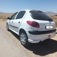 ۲۰۶ مدل ۴۰۱تیپ ۳ سقف فلز  بدون رنگ و کم کار|خودرو سواری و وانت|دورود, |دیوار
