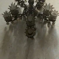 یه جفت لوستر بسیار سنگین تو پر برنجی درحد نو