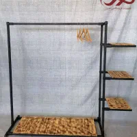 چوب لباسی فلزی رگال لباس|جاکفشی، کمد، دراور|شیراز, گلکوب|دیوار