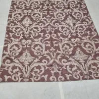 پرده ساده و دستک پرده