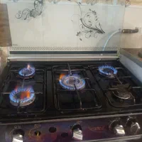 اجاق گاز ۵ شعله طرح فر