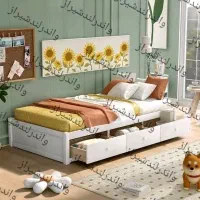 سرویس خواب کشودار تینجر یک۱ نفره۱۲۰یک و نیم نفره|تخت و سرویس خواب|شیراز, شهرک فرزانگان|دیوار