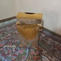 جای دستمال کاغذی و سطل