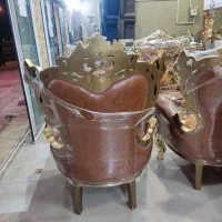 مبلمان تاج بلندسلطنتی راحتی شیک چوب راش زیرقیمت|مبلمان خانگی و میز عسلی|خرم‌آباد, |دیوار