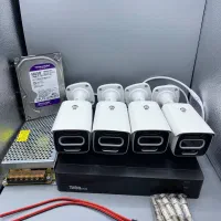 فروش پکیج دوربین وی ویژن 5 مگاپیکسل دید شب رنگی|دوربین مداربسته|تهران, شیخ هادی|دیوار