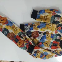 بلوز شلوار مخمل در حد نو سایز 2/4سال