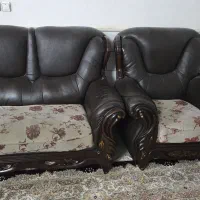 مبل5 نفره دوتا دونفره یکی یه نفره|مبلمان خانگی و میز عسلی|قم, شهرک قدس|دیوار