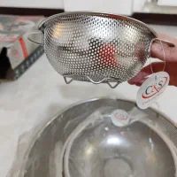 آبکش استیل چهارتکه