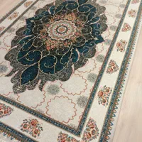 فرش دست دوم یکجفت۹متری/ ۷۰۰شانه نخ پلی پروپیلن